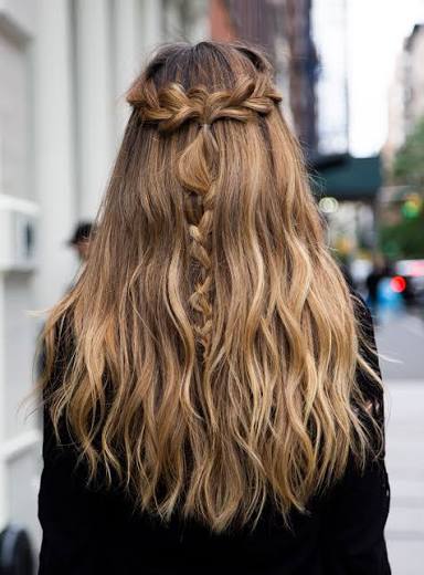 رنگ بالیاژ بلوند طبیعی